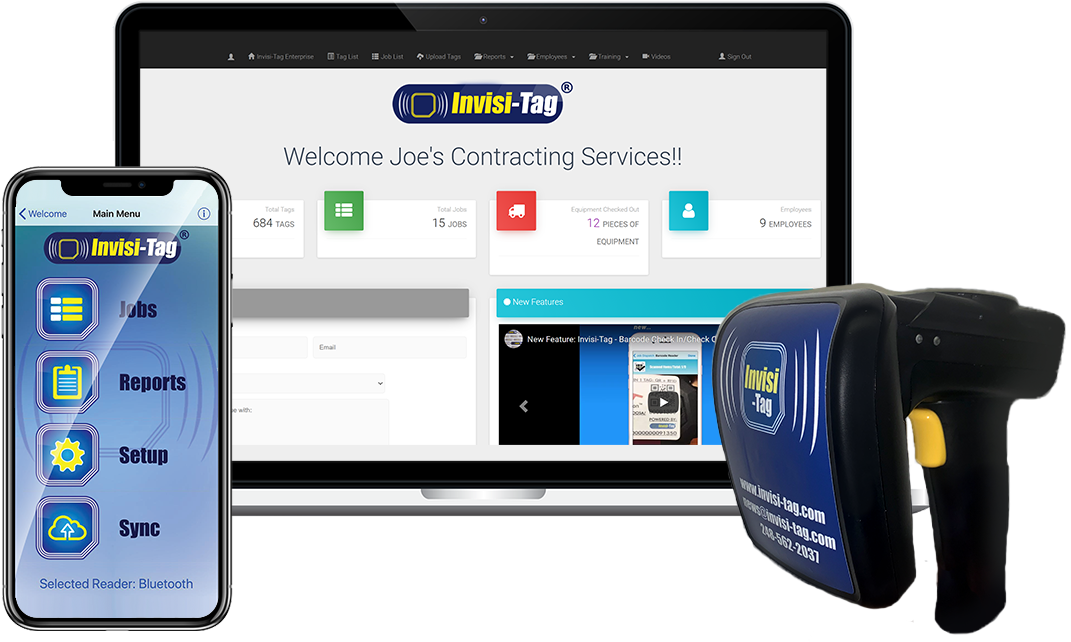 InvisiTag® Comprehensive Equipment Tracking System InvisiTag